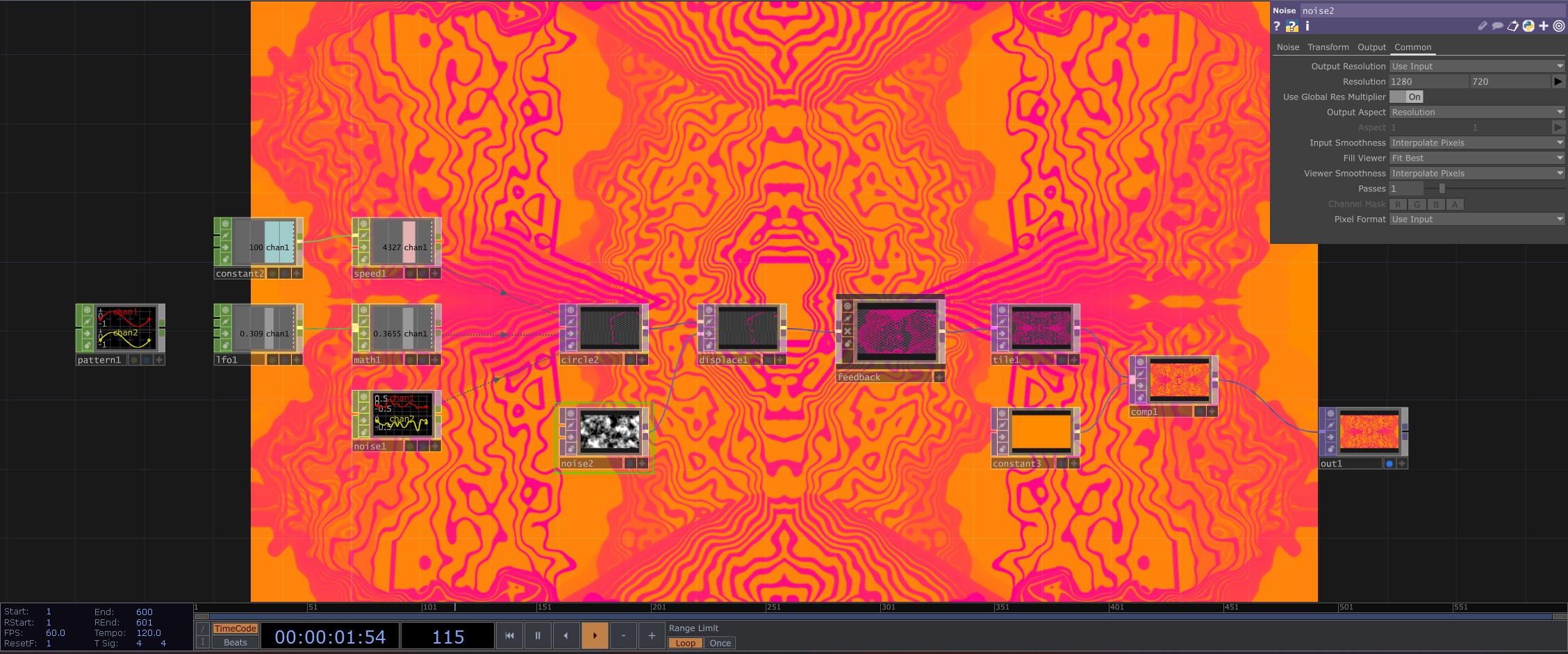 TD Psicodelic visuals